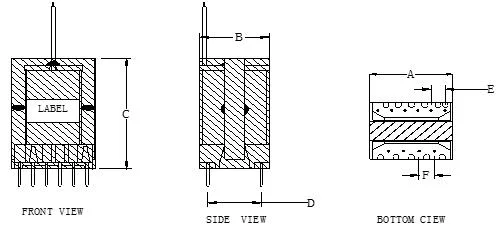 Eel16 Eel19 Eel22 Customized Electrical LED Transformer High Frequency Transformer