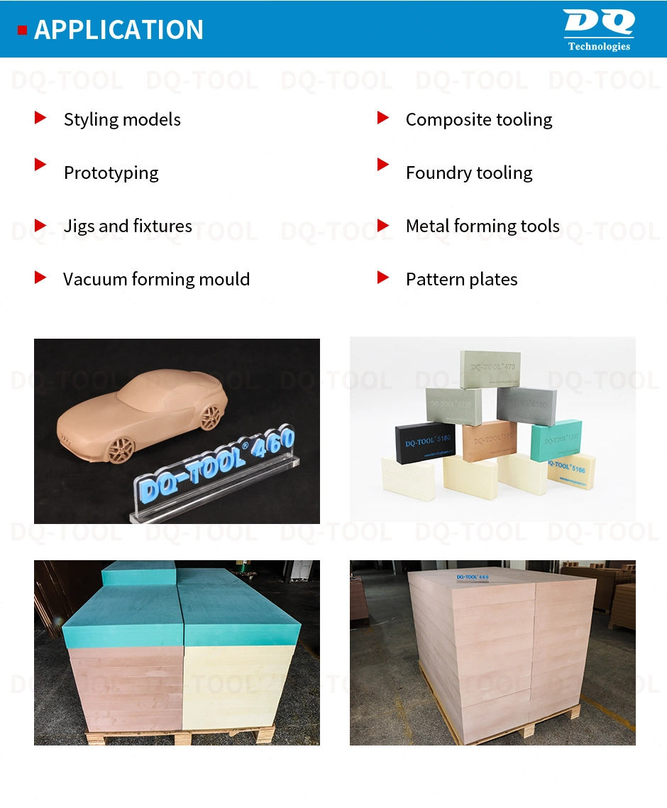 Eba Milling Mold Polyurethane High Density Board Foundry Patterns Chemical Wood Foundry Automotive Master Model